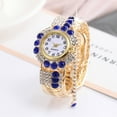 thumbnail image 2 of Montre à Quartz à Cadran Rond, Exquise, Durable, Détails Précis, Montre pour Femme pour la Vie Quotidienne, 2 of 7