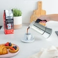 thumbnail image 2 of Bialetti - M&aacute;quina de caf&eacute; espresso Venus de acero inoxidable con capacidad de inducci&oacute;n para 6 tazas, plateada Bialetti NA, 2 of 7