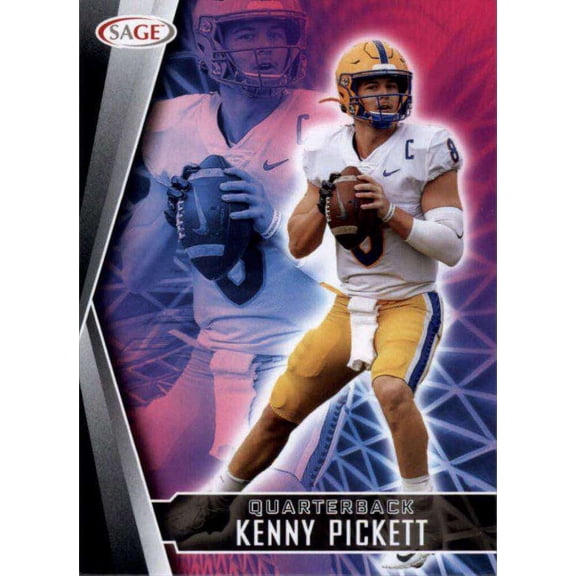 NFL 2022 Sage Football    Kenny Pickett Trading Card (Rookie Card) #132