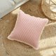 thumbnail image 5 of Knitted Decorative Cushion Cover | Multicolor Pillowcase | Nylon Spandex Material | 45x45x6cm | Soft Removable Printed Sofa Bedroom Accent Pillow Protector | Durable, Easy-Clean | 1 Piece, 5 of 6