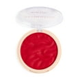 thumbnail image 2 of Revolution Blusher Reloaded Pressed Powder Blush, Velvet Finish, Pop My Cherry, 0.26 oz, 2 of 5