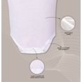 thumbnail image 4 of Buyless Fashion Baby Boy Girl Unisex White Tagless Onesies In Soft Cotton, 4 of 7