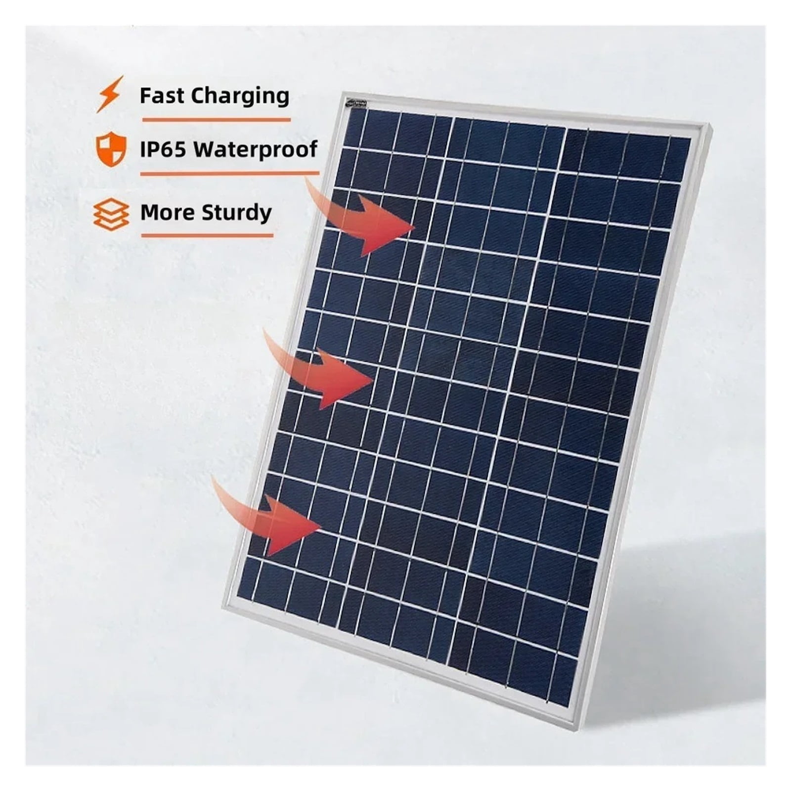 Solar panel 500W 1000W Solar Panel Kit 12V Polycrystalline Power Portable Power generation system