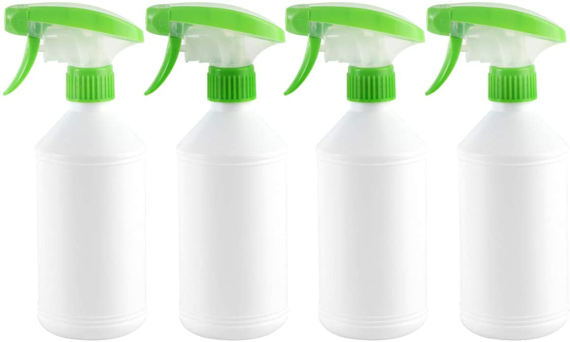 500ML Plastic Clear Spray Bottle Cleaning Water Garden Empty Portable V1D5 