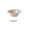 Tan, variant on Yanco NS-303W 4 oz Nessico Fruit Bowl, White - 1.25 x 4.75 in. - Pack of 48