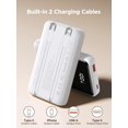 thumbnail image 5 of Portable Charger, 10000mAh Power Bank 22.5W Fast Charging Portable Charger with Built in Cable Battery Pack USB C Travel Charger for iPhone11 12 13 14 15 16 Samsung GalaxyS24 S23 Android(1 Pk), 5 of 5
