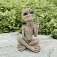 thumbnail image 3 of Estatua Alienígena Del Espacio Exterior Resina Estatuilla Jardín Al Aire Libre Marcianos Alienígenas, 3 of 9