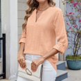 thumbnail image 5 of MAIHAN T Shirts for Women Loose Fit Casual Summer Boho Tops Crew Neck Basic Tops Summer Baggy Tops Cotton Tee Shirts for Women, 5 of 8