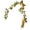 J, variant on Chanana Twinkling Pink wisteria flower, 10m 100 LED Fairy Lights Prelit - Battery Operated, Pre-lit Lighted Artificial Olive Garland for Christmas Fireplace Decorations