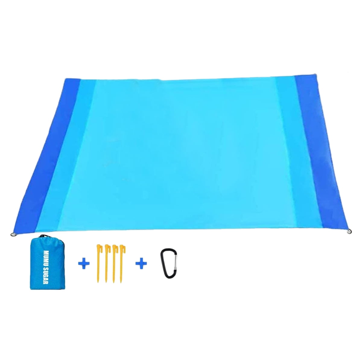 Sand Free Beach Blanket, Oversized Waterproof Outdoor Beach Mat for