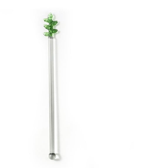 Cafe Bar Reusable Tropical Hawaiian Summer Mixing Sticks Cocktail Tool Coffee Stirrer Swizzle Sticks J