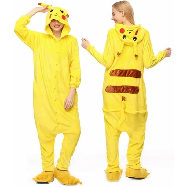 Pijama Mameluco Pikachu Cosplay Pokemon Kigurumi Disfraz LOLE Pijama Mameluco