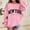 Pink, variant on BAODANN Girl's Graphic Prints Sweatshirt Crewneck Long Sleeve Cute Drop Shoulder Pullover Tops Sweaters for Toddlers All That Sweatshirt Boys Hoodie Size Kids Zipper Hoodies Tween Girl Sweater