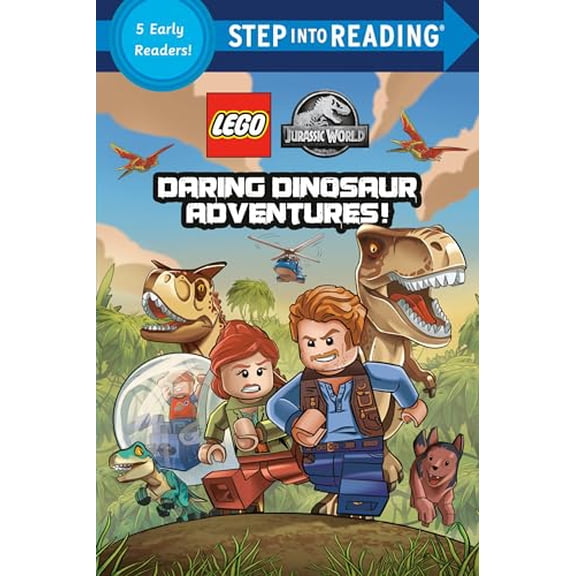 Pre-Owned Daring Dinosaur Adventures! (Lego Jurassic World) (Paperback) 059338184X 9780593381847