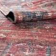 thumbnail image 2 of Rugs.com Maahru Collection Washable Rug – 8' x 10' Rust Red Low-Pile Rug Perfect For Living Rooms, Large Dining Rooms, Open Floorplans, 2 of 9