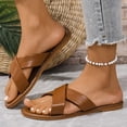 thumbnail image 7 of Willtoo Women Comfortable Flat Beach Sandals With Wide Straps For Outdoor Spring Summer 2026, Ladies Casual Wrap Around Open Toe Shoes, 7 of 7