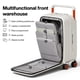 thumbnail image 3 of Mixi, nuevo diseño, maleta con asa ancha, equipaje de mano para hombre, cubierta de carrito de viaje para mujer, cabina de 20 pulgadas, marco de aluminio para PC M9275, 3 of 4