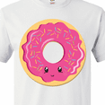 thumbnail image 4 of Inktastic Hot Pink Donut T-Shirt, 4 of 5