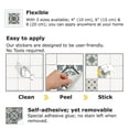 thumbnail image 2 of Walplus  Vintage Azulejo Tile Stickers Peel and Stick Wall Sticker Decal 4"x4" 24 pieces, 2 of 6