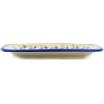 thumbnail image 3 of Polish Pottery 13½-inch Platter (Spring Flowers Theme) Hand Painted in Boleslawiec, Poland + Certificate of Authenticity, 3 of 6