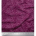 thumbnail image 1 of Soimoi Silk Fabric Chemical Formula Education Theme Decor Fabric Printed Yard 42 Inch Wide, 1 of 3