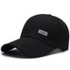 thumbnail image 1 of Sombrero de béisbol con visera extendida para hombre, gorra con protección solar, estilo coreano, con lengua de pato, para exteriores, novedad qym unisex, 1 of 2