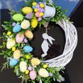 thumbnail image 3 of Decoración de fiesta de decoración de guirnalda de simulación de guirnalda artificial de Pascua para pared de puerta Hugtrwg Para estrenar, 3 of 9
