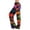 Green, variant on JULMCOMO Halloween Pajamas Pants for Women Cat Pumpkin Ghost Print Elastic Waist Drawstring Trendy Pajama Bottoms Cute Print Loose Fit Comfy Pj Pants Black 2XL
