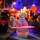 thumbnail image 1 of Printing Halloween Pumpkin Hat Ornament Witch Decoration Witch Hat, 1 of 4