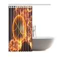 thumbnail image 2 of MKHERT Basketball Shower Curtain Waterproof Bath Curtain Decor 66x72 inch, 2 of 2