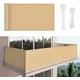 thumbnail image 1 of Balcony Privacy Screen 90 x 600cm Privacy Cover 180g/m HDPE Fabric UV Protection Wind Screen for Garden Terrace Outdoor, 1 of 4