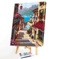 thumbnail image 1 of Casa de la calle sin marco pintura por números Kit DIY lienzo aceite pared arte imagen Likrtyny Oficina Multiescena Multifunción, 1 of 9