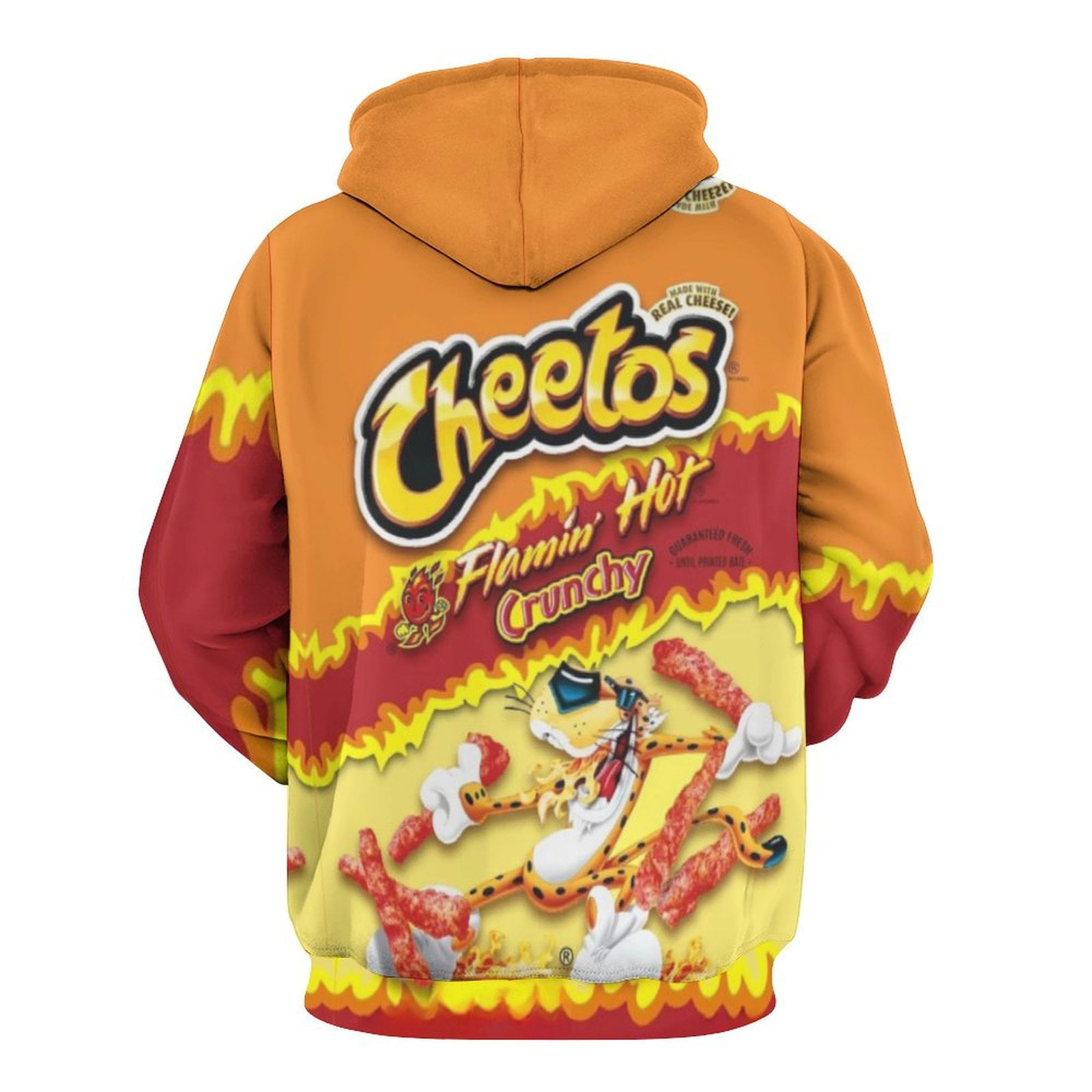 Men s Cheetos Hoodie 3D Print Pullover Hoodies with Pocket Unisex Casual Novelty Sweatshirt S 6XL Walmart