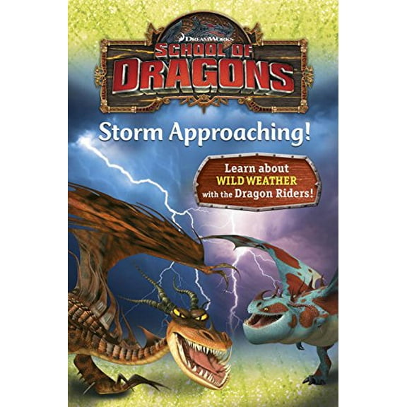 Pre-Owned Storm Approaching! (Dreamworks School of Dragons) Hardcover