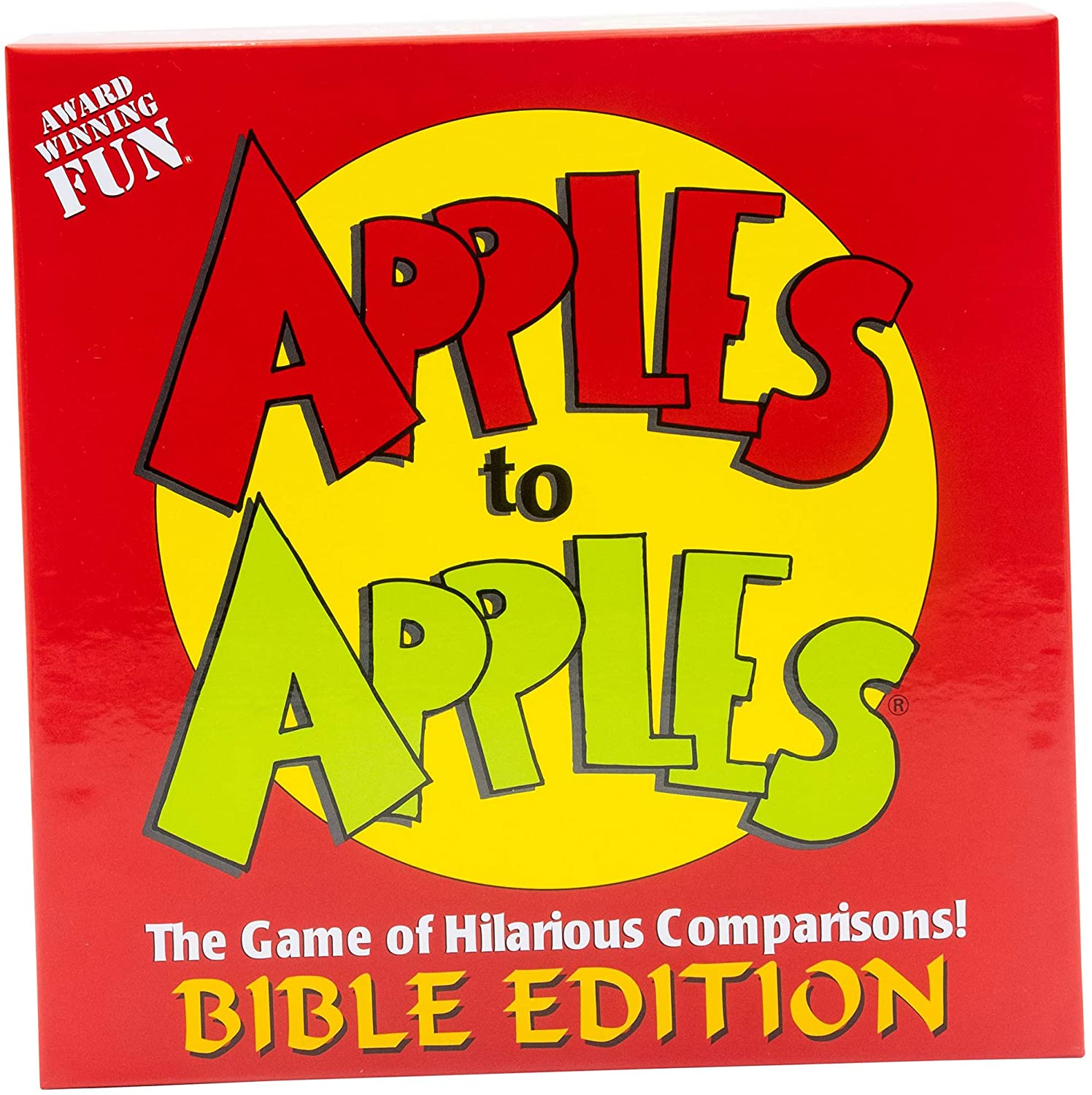 Cactus Game Design Apples to Apples Bible Edition, APPLES TO APPLES: BIBLE  EDITION is the wild, party game that provides instant fun for everyone By  Brand Cactus Game Design - Walmart.com