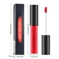 thumbnail image 3 of Brillo labial HUOGUO Retro Paste Color, 3,5 ml, de larga duración, 3 of 3