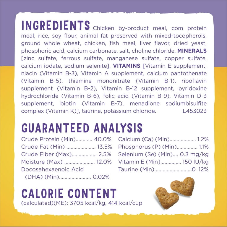 Purina kitten food ingredients hotsell