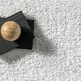 thumbnail image 6 of nuLOOM Gynel Contemporary Shag Area Rug, 2' x 3', Snow White, 6 of 9
