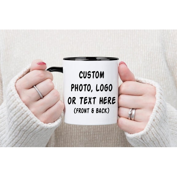 Custom Photo Logo Mug PerS1onalized Coffee Mug Gift