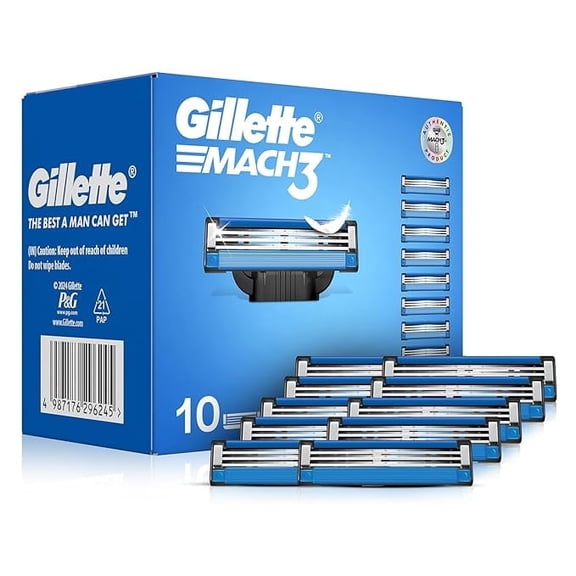 Zillette Match Shaving Razor Blades x 10 Pcs.