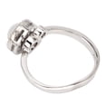 thumbnail image 4 of Anillo giratorio de circón, anillo para aliviar la ansiedad, anillo antiestrés de circón, anillos antiestrés chapados en plata, resultados impresionantes, 4 of 14
