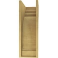 thumbnail image 4 of 9"W x 18"D x 27"H Classic Hughes Rough Cedar Woodgrain TimberThane Corbel, Primed Tan, 4 of 6