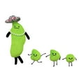 thumbnail image 2 of 12.2in Jedamame Stuffed Animal，Edamame Plush toys，Edamame Gifts，Edamame Plushies，Secret Staycation Plush toys - Edamame Family Stuffed Animals for Boys & Girls - Christmas & New Year Gifts, 2 of 9