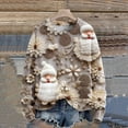 thumbnail image 2 of yoeyez 2025 Ugly Christmas Sweater for Women Funny Cute Graphic Oversized Christmas Sweatshirt For Ugly Xmas Sweater Party Multicolor XL, 2 of 4