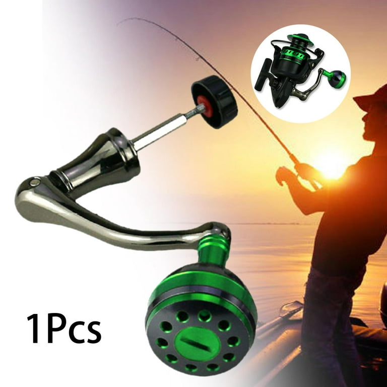 Ourlova Fishing Reel Handle Portable Rotary Knob Aluminum Grip Arm  Replacement Parts Fishing Tackle Accessories 