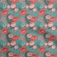 thumbnail image 1 of oneOone Rayon Gray Fabric Flora Diy Clothing Quilting Fabric Print Fabric By Yard 56 Inch Wide-6O, 1 of 1