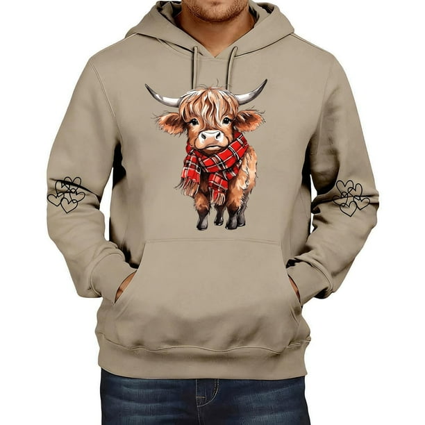 WILLBEST Sudaderas para Hombre, Sudadera Informal con Capucha, Jersey De Manga Larga, Suave, Cómoda y Ligera, Ropa De Calle, Top De Moda para Uso Diario Mediana