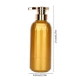 thumbnail image 3 of Plastic Hand Soap Dispenser Bottle | Shower Gel and Lotion Dispenser | Refillable Pump Container for Bathroom Kitchen Countertop, 3 of 6