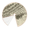 thumbnail image 3 of Kll Vineyard Landscape Christmas Tree Skirt 36",Party Decorations Farmhouse For Christmas Decorations Holiday Party, 3 of 8