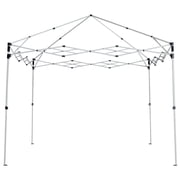 Quik Shade Commercial 10 x 10 x 1 ft White C100 Straight Leg Canopy